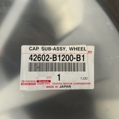 新品値下げ‼️純正ホイールキャップの画像