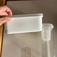無印　ぬか漬け　ホーロー容器の画像