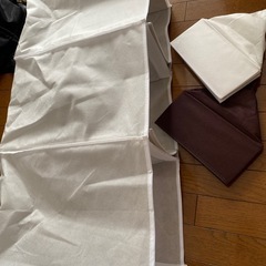 あげます！収納セット！吊るし三連収納&収納ボックス2つの画像