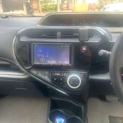 トヨタ アクア　ホワイト　平成29年式、車検有R9.6の画像