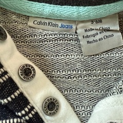 CalvinKlein ロンパースの画像