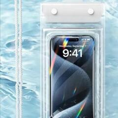 防水スマホケース【２枚セット】IPX8四重完全防水 水中撮影 高感度 タッチ機能高透明 4色選べるの画像