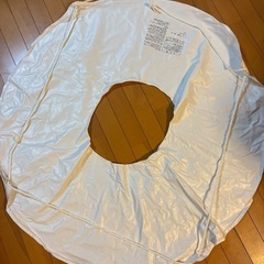 浮き輪　120センチ　白の画像
