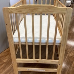 ベビーベッド【町田市再生家具】251323の画像