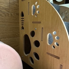 交渉中犬用階段の画像