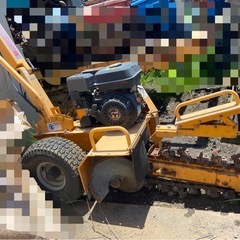 ハイガー 溝掘機 トレンチャー TRENCHER HG-TRC200 農業機械 コンベア型 ジャンク 配送可の画像