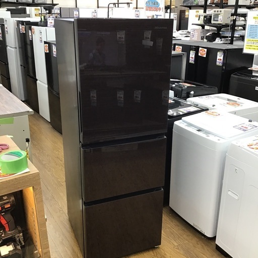 H-7【ご来店頂ける方限定】Hisenseの3ドア冷凍冷蔵庫です