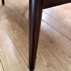 ★リユースのサカイつくば店★TK6050 NITORI 折りたたみテーブル ブラウン H32×D45×W90 クリーニング済みの画像