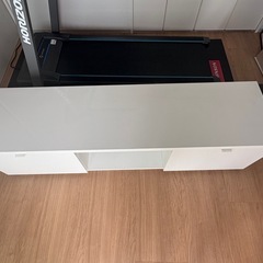 IKEA BYÅS テレビ台 ホワイト 160cm (noo) 加美の収納家具
