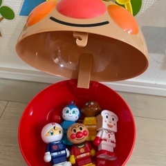 子供達が好きなアンパンマンのおもちゃの画像