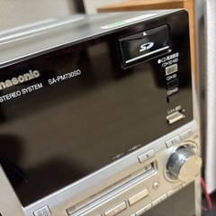 Panasonicコンポ＋リモコンの画像