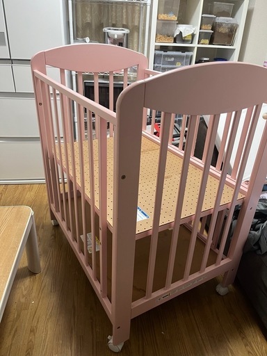 ベビーベッド (Aibi ) 竹橋のベビー用品《ベビーベッド、家具