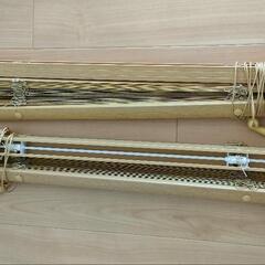 【ニトリ】ブラインド 2個セット 取扱説明書付きの画像
