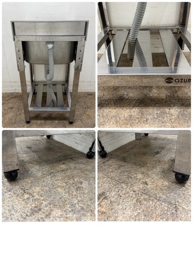 azuma ステンレス作業台 厨房 W450xD450xH800mm