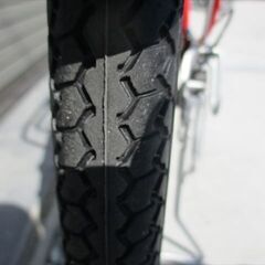 E412★限定特価★ 中古自転車 【26インチ　軽快車　レッド　6段　LEDオートライト 】の画像