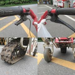 一輪クローラ電動運搬車 ER120 オカネツ 税込￥33,000-【店頭引取限定】【寄楽屋 きらくや 成田本店】の画像