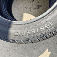 ラジアルタイヤ 165/65R15 タイヤのみの画像
