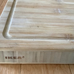 IKEA 木製極厚まな板の画像