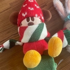 リルリンリン ミッキー クリスマス 腕 ダッフィー ステラルー キーホルダー バッチの画像