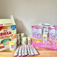 粉ミルク、液体ミルク 缶ミルク 携帯哺乳瓶まとめ