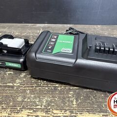 【中古品】HiKOKI ハイコーキ R12DA 充電式クリーナー 10.8Vバッテリー×1 充電器付きの画像