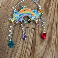 サンキャッチャーのアクセサリー壁掛けに。の画像