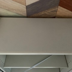 棚　カラーボックス　本棚　白の画像