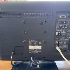SHARP 液晶カラーテレビ19型の画像