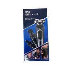 3IN1電動シェーバー メンズシェーバー ひげそりの画像