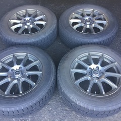 CX-5等 225/65R17 アルミホイール付スタッドレスタイ...