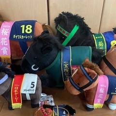 競馬　名馬　ぬいぐるみの画像