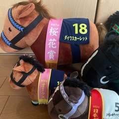 競馬　名馬　ぬいぐるみの画像