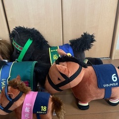 競馬　名馬　ぬいぐるみの画像