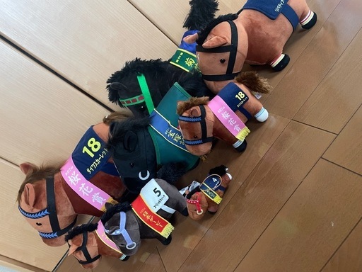 競馬　名馬　ぬいぐるみ