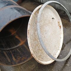 鉄製のドラム缶C　200L位の画像
