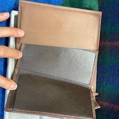 エトロ ETRO ペイズリー柄 折財布 長財布 ブラウンレターデザインレディースの画像
