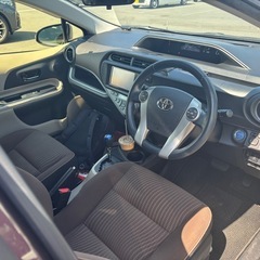 車検たっぷり！アクア Gグレード／ナビTV／ETC／シートヒーター／総額47万円〜の画像