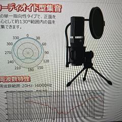 8/10まで。美品✨コンデンサーマイク 音質良し3回のみ使用　傷なしの画像