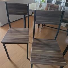 ダイニングテーブル４点セットの画像