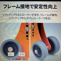 デイトナバイク用リアスタンドの画像