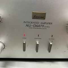 integrated amplifier au-607fの画像