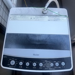 Haier 洗濯機 4.5kgの画像