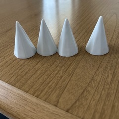 シマエナガ達と盛り塩に使用する物4つの画像