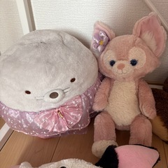 8/20まで　人形　ぬいぐるみ　ディズニー　テディベア　すみっこの画像