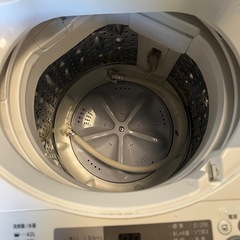 006 洗濯機 SHARP ES-G4E5 4.5kg 2018年製の画像