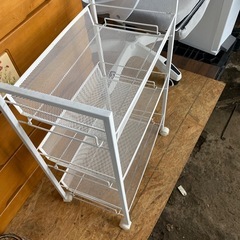 ミニ3段スチールラックの画像
