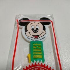 レトロ ミッキーマウス ペン型 消しゴム 2点セットの画像