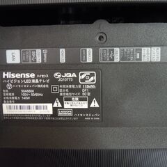 ハイセンス液晶テレビ　50A6800のジャンク扱い商品です。の画像