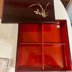 松花堂弁当箱☆美品の画像
