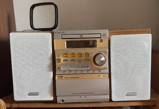 KENWOOD ミニコンポ (はな) さいたまのポータブルプレーヤー《CD